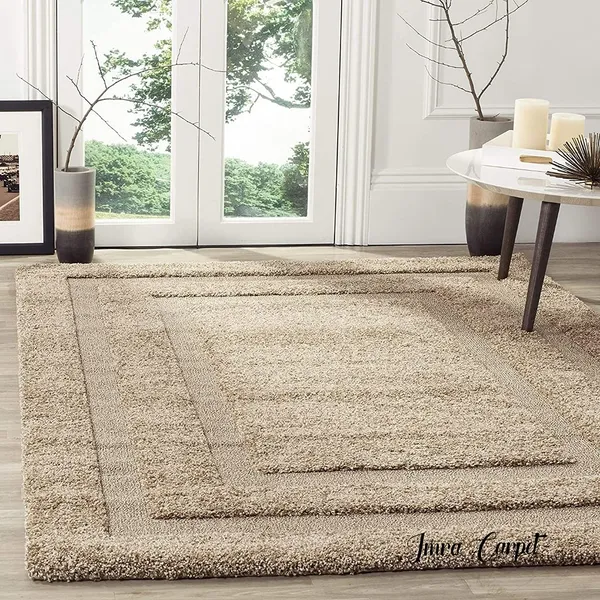 Micro_Polyester_Shaggy_Beige_Plain_Carpet