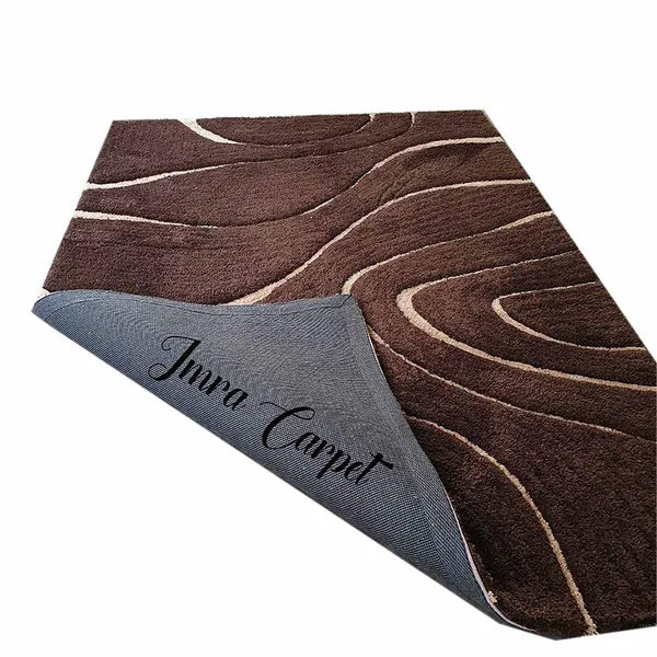 Micro_Polyester_Shaggy_Brown_Plain_Carpet