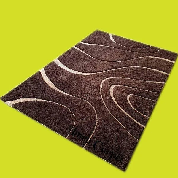 Micro_Polyester_Shaggy_Brown_Plain_Carpet