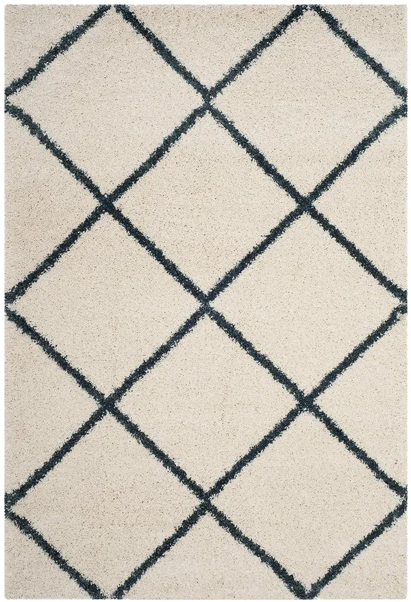 Micro_Polyester_Shaggy_Ivory_Slate_Blue_Plain_Carpet