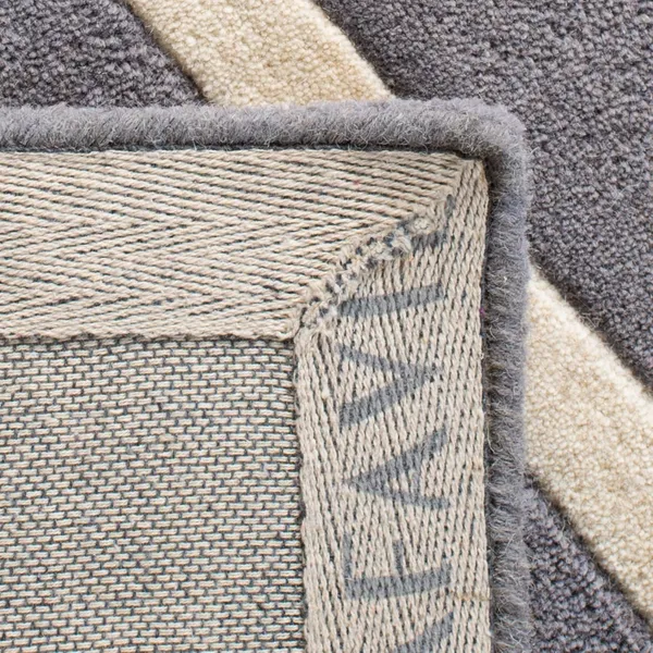 Micro_Polyester_Shaggy_White_Grey_Plain_Carpet