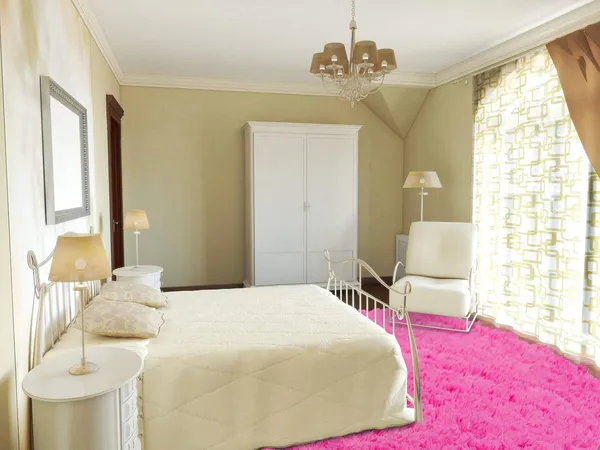 Micro_Polyester_Shaggy_Pink_Plain_Carpet