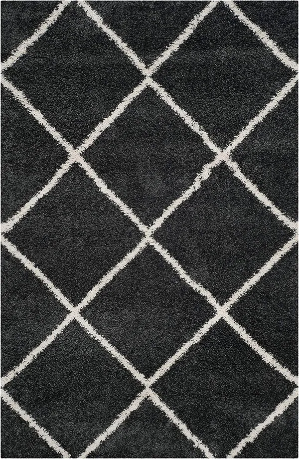 Micro_Polyester_Shaggy_Dark_Grey_Ivory_Carpet