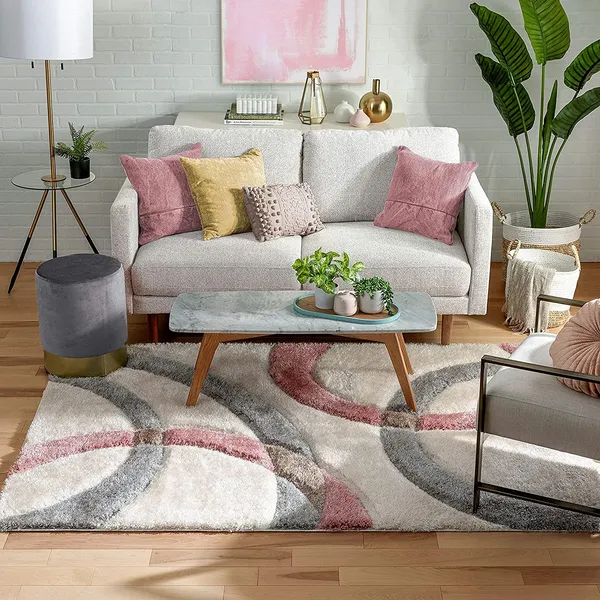 Micro_Polyester_Shaggy_Pink_Living_Room_Carpet
