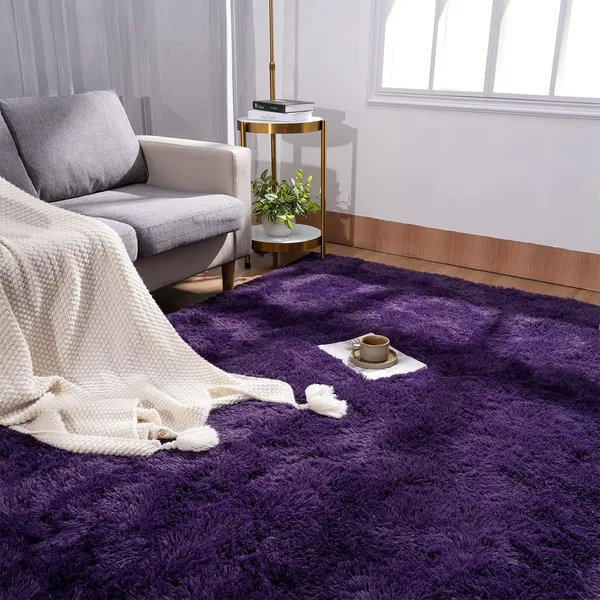 Micro_Polyester_Shaggy_Purple_Living_Room_Carpet