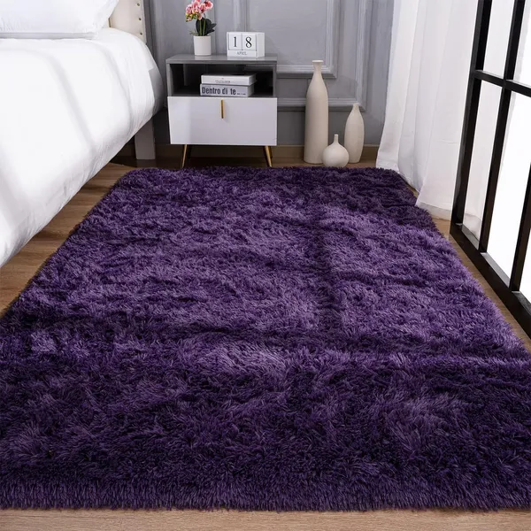 Micro_Polyester_Shaggy_Purple_Living_Room_Carpet