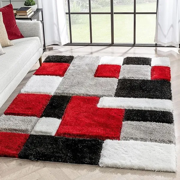 Micro_Polyester_Shaggy_Red_Box_Living_Room_Carpet