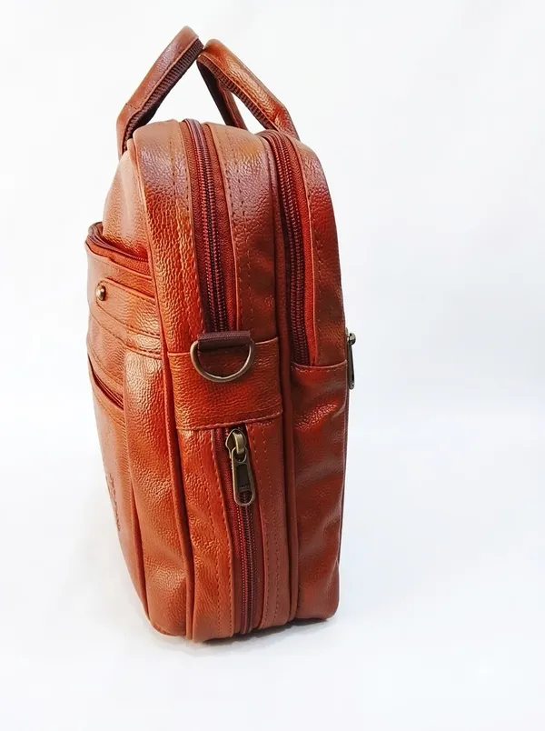 Brown_Textured_Structured_Briefcase_Bag_for_Men