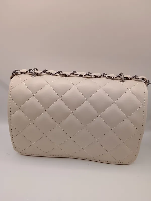 Cream_Quilted_Shoulder_Bag_for_Women