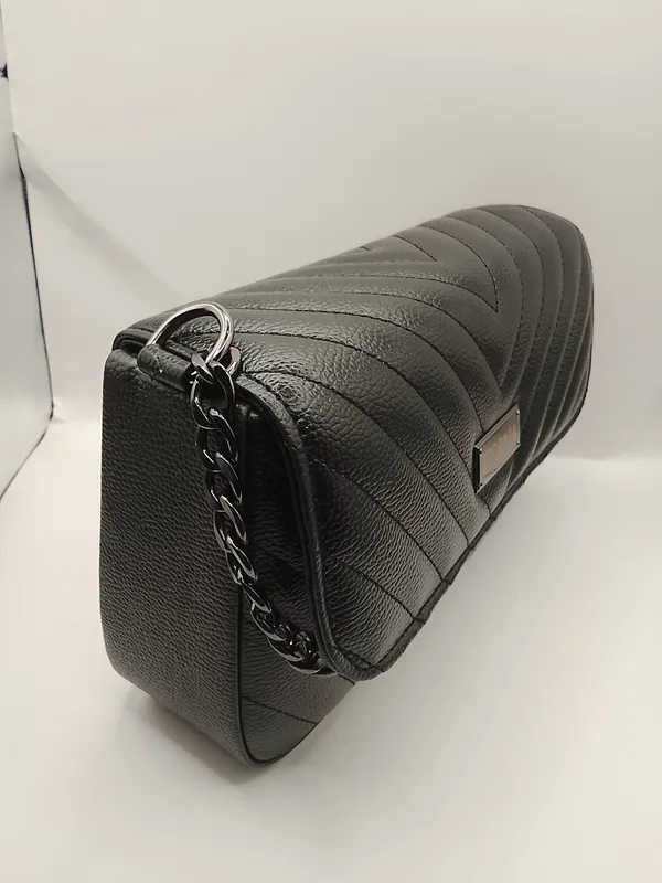 Black_Textured_Quilted_Shoulder_Bag_for_Women