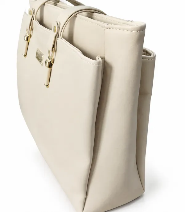 Cream_Structured_Big_Tote_Bag_for_Women