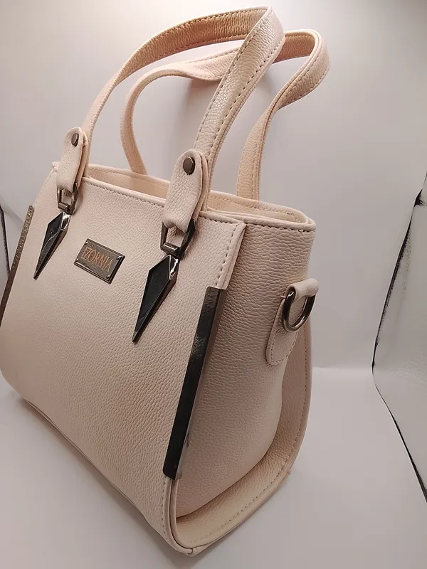 Beige_Textured_Medium_Tote_Handbag_for_Women