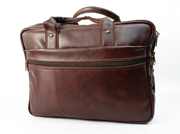 Brown_Faux_Leather_Laptop_Briefcase_For_Men