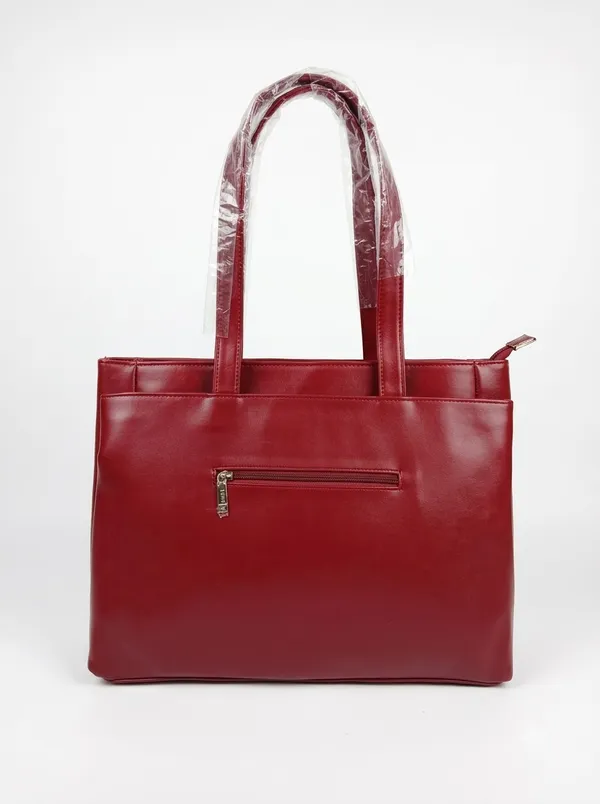 Burgundy_Faux_Leather_Big_Tote_Bag_for_Women