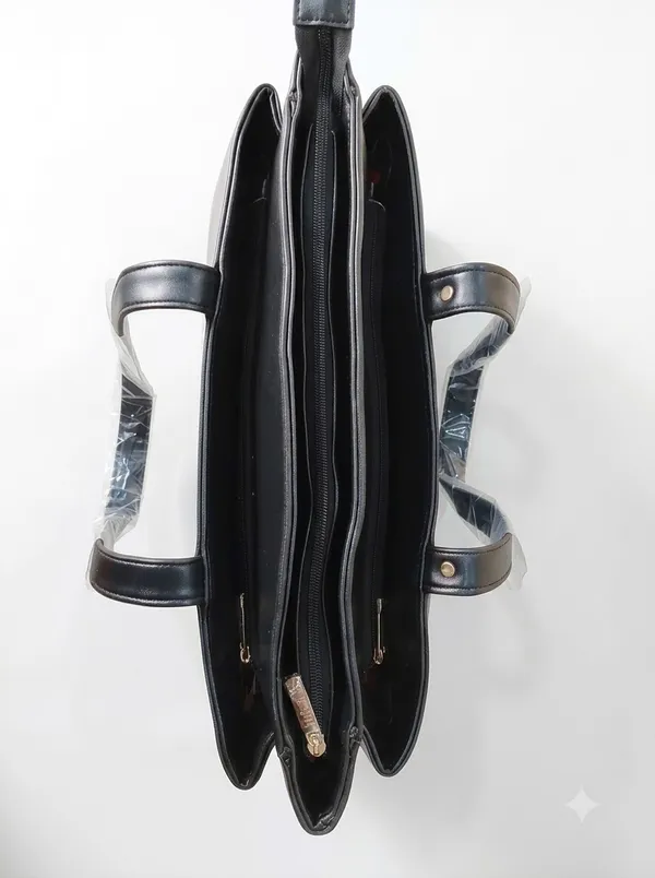 Black_Leather-Look_Structured_Big_Tote_Bag_for_Women