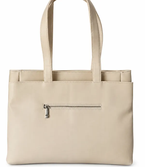Cream_Structured_Big_Tote_Bag_for_Women