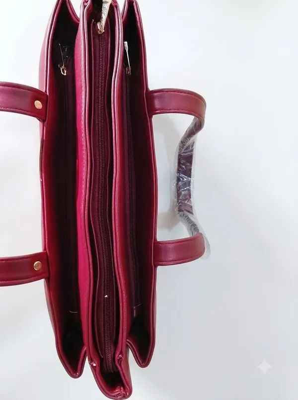 Burgundy_Faux_Leather_Big_Tote_Bag_for_Women
