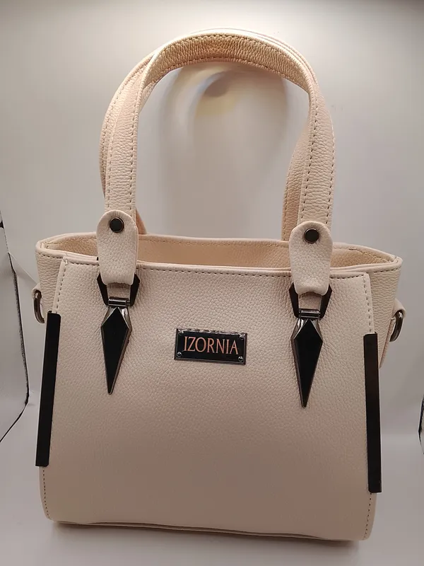 Beige_Textured_Medium_Tote_Handbag_for_Women