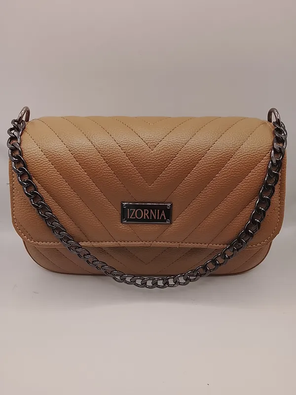 Tan_Quilted_Sling_Bag_for_Women