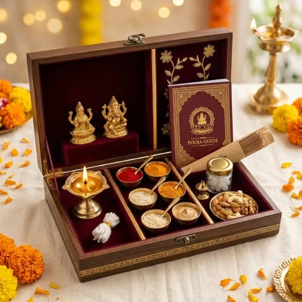 Brass_Complete_Pooja_Samagri_Kit_With_Idols_Diya_Thali_Dry_Fruits