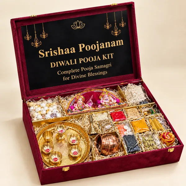 Brass_Diwali_Pooja_Kit_With_Ganesh_Lakshmi_Idols_Thali_Samagri