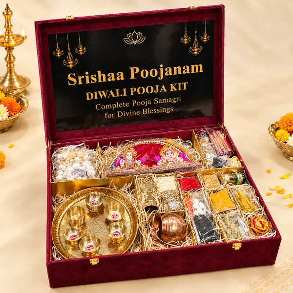 Brass_Diwali_Pooja_Kit_With_Ganesh_Lakshmi_Idols_Thali_Samagri