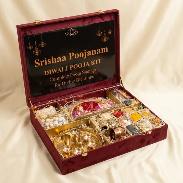 Brass_Diwali_Pooja_Kit_With_Ganesh_Lakshmi_Idols_Thali_Samagri