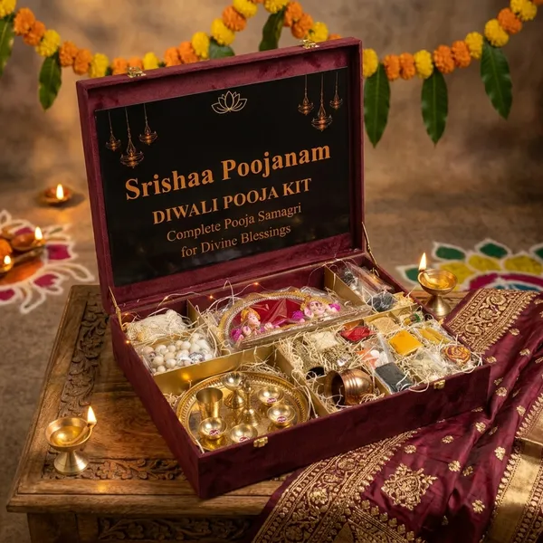 Brass_Diwali_Pooja_Kit_With_Ganesh_Lakshmi_Idols_Thali_Samagri