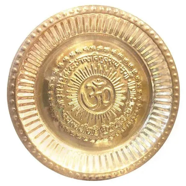 Brass_Traditional_Om_Pooja_Thali_-_Pack_of_2