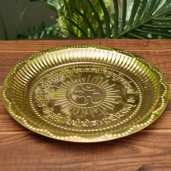 Brass_Traditional_Om_Pooja_Thali_-_Pack_of_2