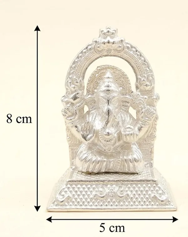 German_Silver_Traditional_Ganesha_Idol_With_Thiruvachi