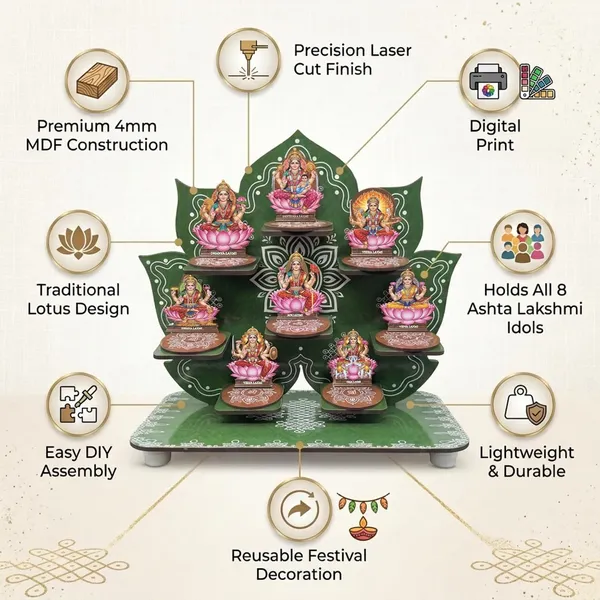 Brass_Traditional_Spiritual_Home_Decor_Set_With_Diya_Idol_Lights