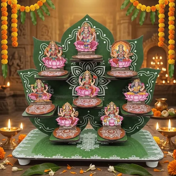 Brass_Traditional_Spiritual_Home_Decor_Set_With_Diya_Idol_Lights