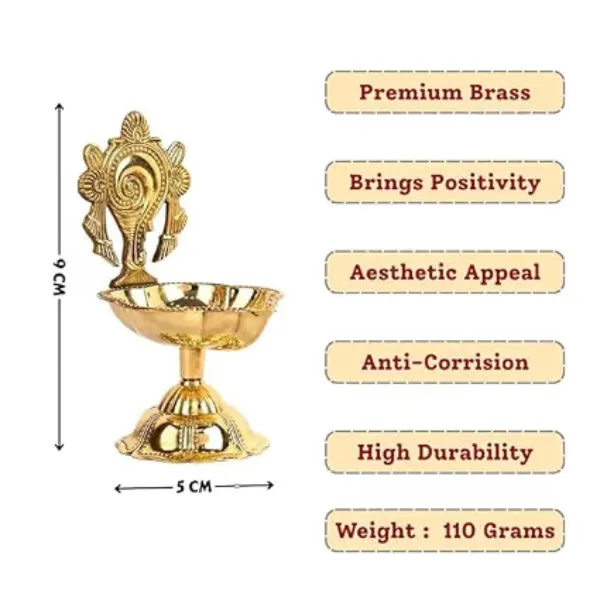 Brass_Traditional_Shankh_Chakra_South_Indian_Deepak_Oil_Lamp