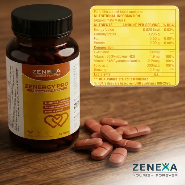 Zenexa_Zenergy_Pro_Advanced_Flow_Of_Energy_L_Arginine_Ginseng_Tablets_Default_Title