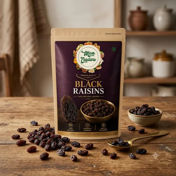 Premium_Dried_Black_Grapes_Kali_Kishmish_Mom_Traders_200_G_-_Pack_of_2