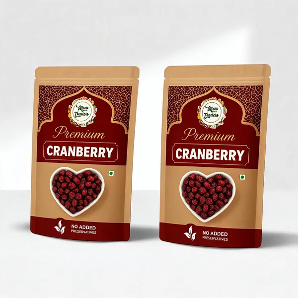 Premium_Dried_Cranberries_Naturally_Sweet_Chewy_Mom_Traders_200_G_-_Pack_of_2