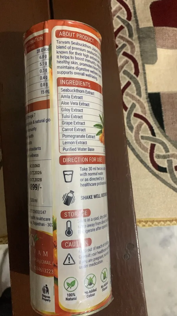 Tanvam_Sea_Buckthorn_Juice_500_Ml