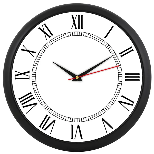Black_Roman_Numeral_Round_Wall_Clock