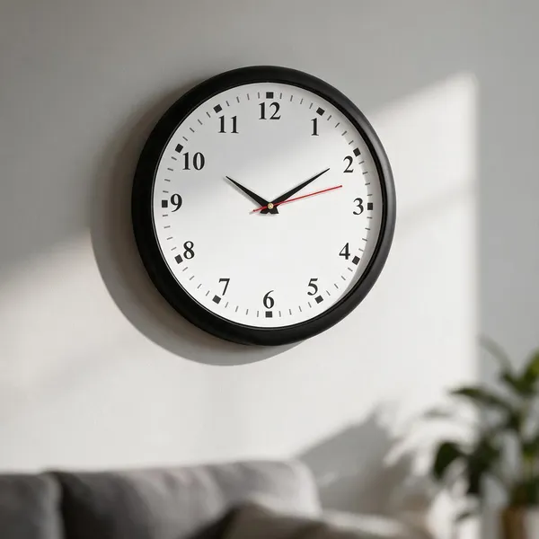 Plastic_Modern_Black_White_Arabic_Numeral_Round_Analogue_Wall_Clock