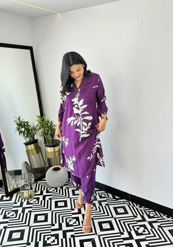 Autum_Floral_Purple_Kurta_Pants
