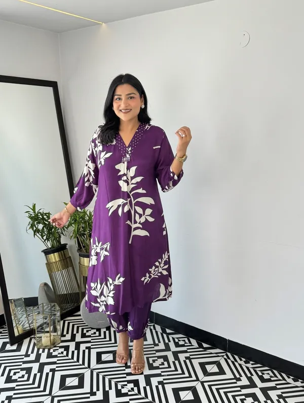 Autum_Floral_Purple_Kurta_Pants
