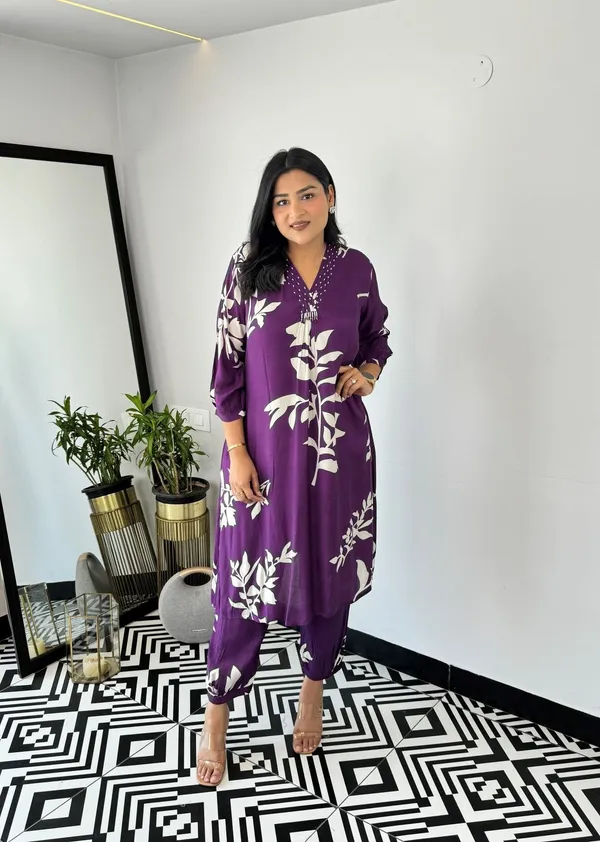 Autum_Floral_Purple_Kurta_Pants