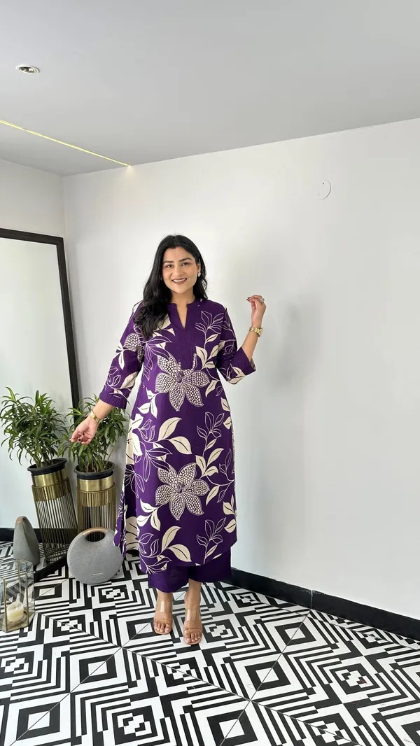 Aster_Purple_Kurta_Pants