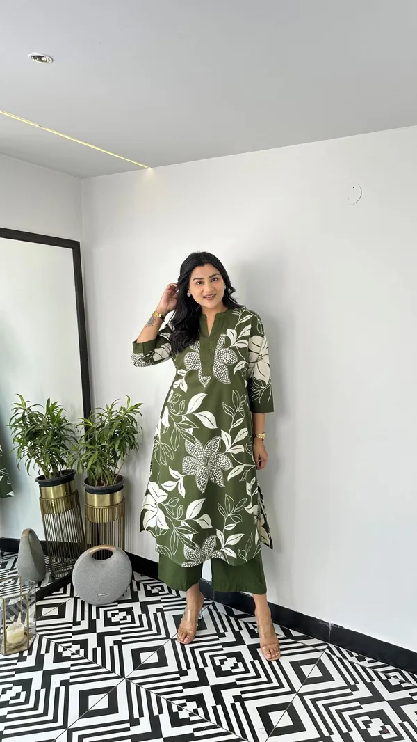 Aster_Green_Kurta_Pants