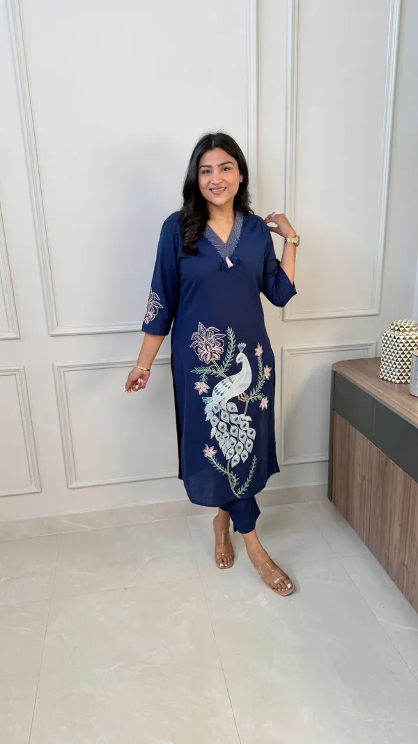 Mayur_Blue_Kurta_Pants