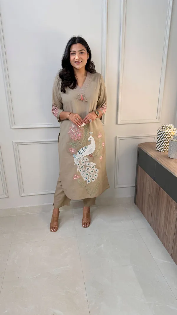 Mayur_Beige_Kurta_Pants
