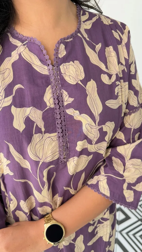 Bloom_Purple_Kurta_Pants