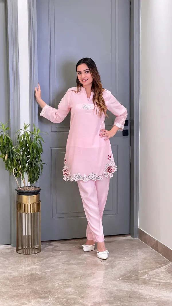 Leather_Powder_Pink_Cord_Set