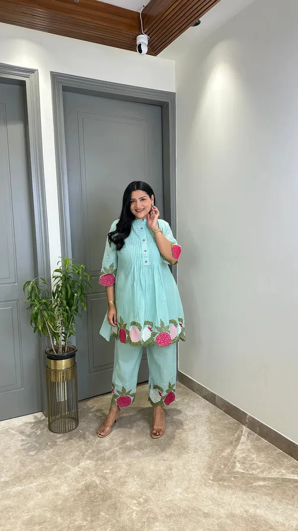 Powder_Blue_Floral_Mul_Cord_Set
